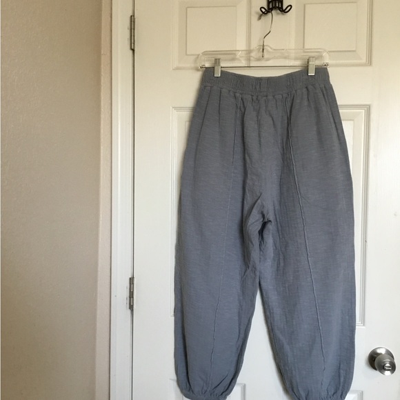 Apiece Apart Blue Oversized Pullover Sweater/ Dinas Organic Cotton Jogger Pants - Picture 6 of 16